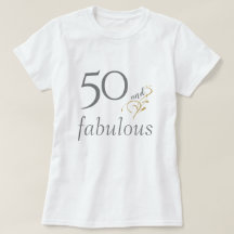 50 y fabuloso Silver & Gold 50 cumpleaños