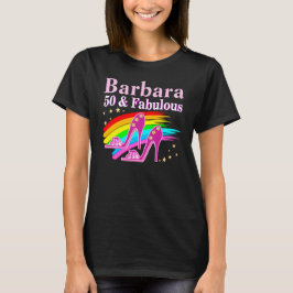 Camiseta 50 y FABULOUS DIVA
