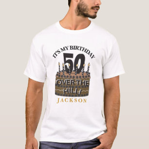Camiseta 50 y sobre el fiesta de la colina - 50.o