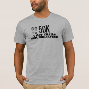 Camiseta 50K I comen los rastros para el desayuno
