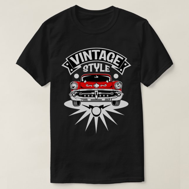 Camiseta 50s Rockabilly Sock Hop Costume Rocker Rock N Roll (Diseño del anverso)