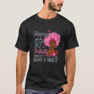 Camiseta 50Th Birthday Squad Stepping Into 50 Years Old Bla
