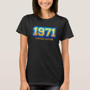 Camiseta 51ª Damas de Nacimiento Hombres 51 Años 1971 21