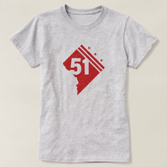 Camiseta 51ª de Washington DC (Diseño del anverso)