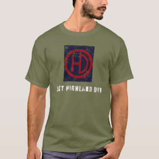 Camiseta 51ª División de las Tierras Altas (angustiada)