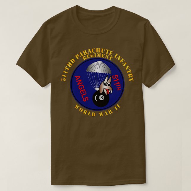 Camiseta 511.º PIR 11.ª Segunda Guerra Mundial (Diseño del anverso)