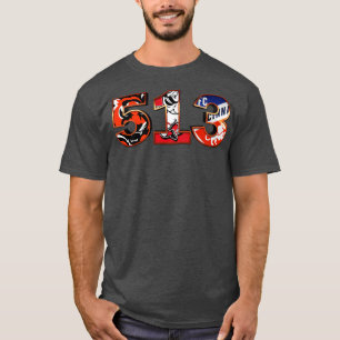 Camiseta 513 Código de área Deportes de Cincinnati