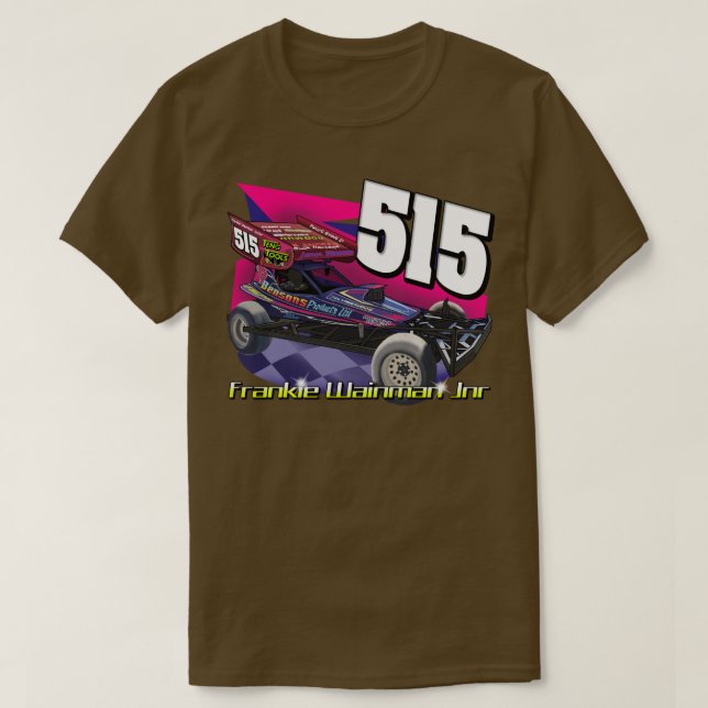 Camiseta 515 Frankie Wainman Jnr Brisca F1 2021 Tarmac (Diseño del anverso)