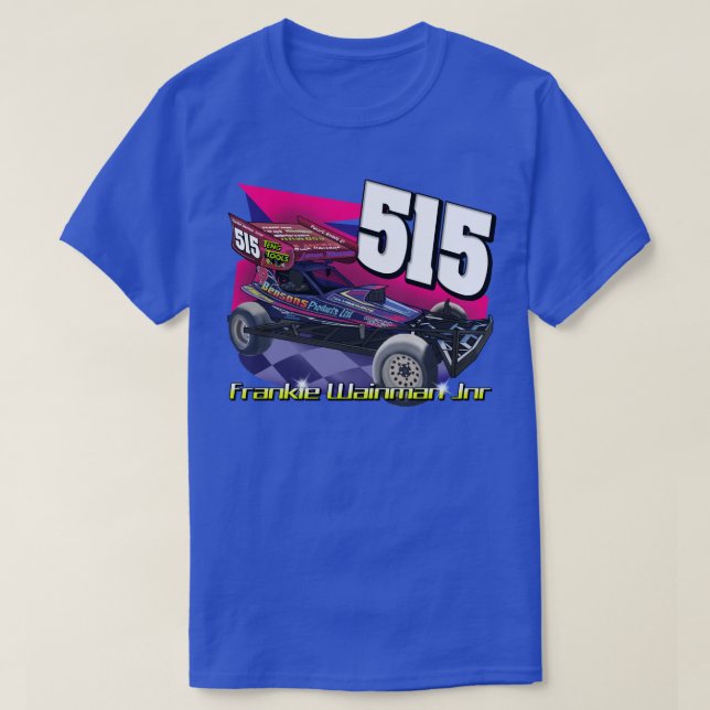 Camiseta 515 Frankie Wainman Jnr Brisca F1 2021 Tarmac (Diseño del anverso)