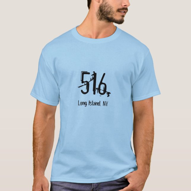 Camiseta 516, Long Island, NY (Anverso)