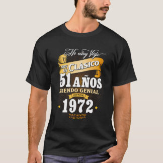 Camiseta 51.ª Regalo De Cumpleaños Para Los Hombres En La C