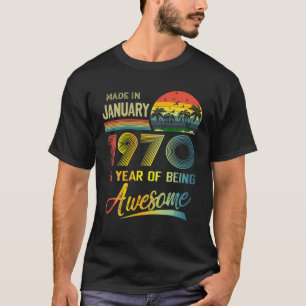 Camiseta 51.º Regalo De Cumpleaños Retro De Vintage Marzo 1