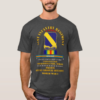 Camiseta 51.º Regimiento de Infantería que sirvo para la Pr