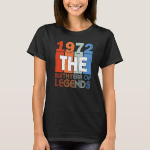 Camiseta 51 Aniversario 1972 Año de las Leyendas Mujeres