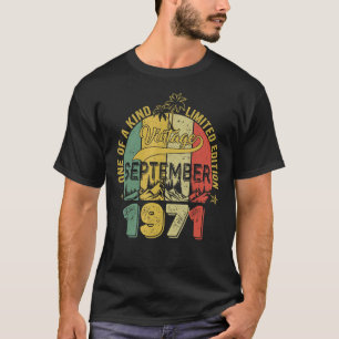 Camiseta 51 años de edad increíble desde septiembre