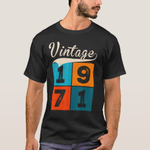 Camiseta 51 Años De Edad Para Hombres Mujeres En La Vintage