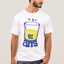 Camiseta 51 ans aperos anniversaire 2 alcool verre humour 1