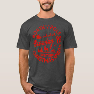 Camiseta 51AM North Pole Brewing Co Christmas Pajama Merry 