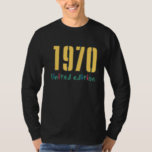 Camiseta 52ª Damas de Nacimiento Hombres 52 Años 1970 7