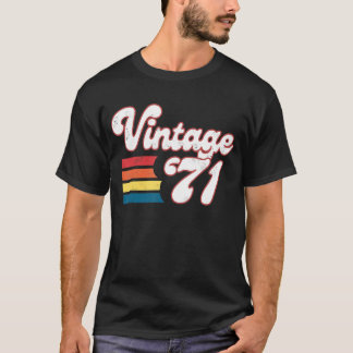 Camiseta 52ª Nacida De Mujeres En 1971