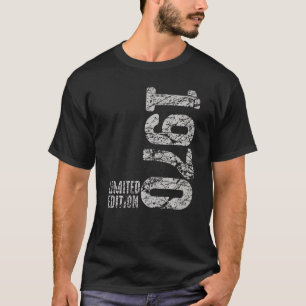 Camiseta 52.ª Damas de Nacimiento Hombres 52 Años 1970