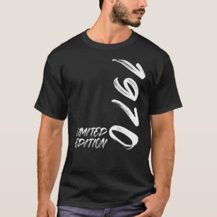 Camiseta 52.ª Damas de Nacimiento Hombres 52 Años 1970 19