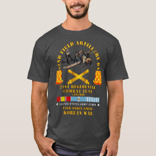 Camiseta 52.ª FA Bn 21ª RCT TF Smith Koreanw KOREA SVC