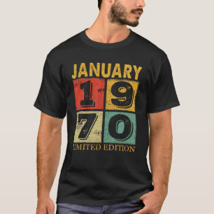 Camiseta 52.º Regalo De Cumpleaños De 52 Años De Edad Incre
