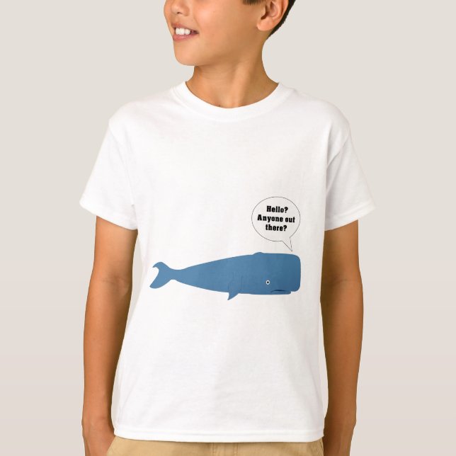 Camiseta 52 Hertz - la ballena más sola del mundo (Anverso)