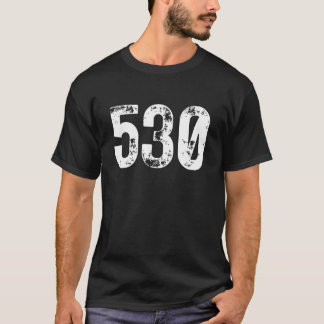 Camiseta 530 Código de área Redding CA Área de teléfono móv