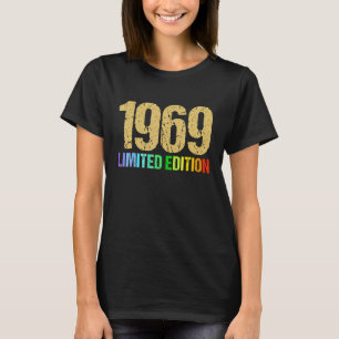 Camiseta 53.ª Damas de Nacimiento Hombres 53 Años 1969 4