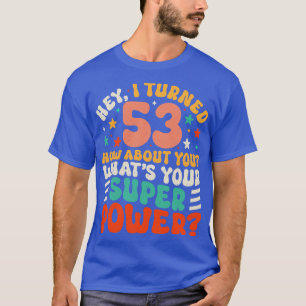 Camiseta 53.º cumpleaños 4