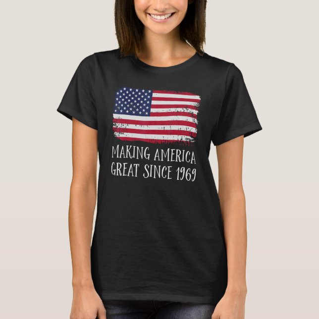 Camiseta 53.º cumpleaños haciendo grande a Estados Unidos d (Anverso)
