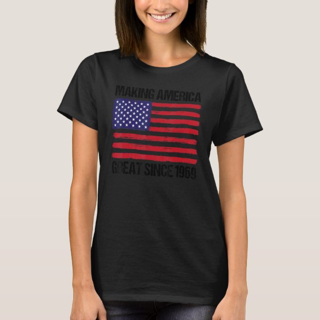 Camiseta 53.º cumpleaños haciendo grande a Estados Unidos d (Anverso)