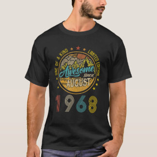 Camiseta 53 Agosto 1968 Decoraciones 53 Años