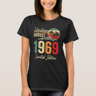 Camiseta 53 Agosto 1969 53º cumpleaños