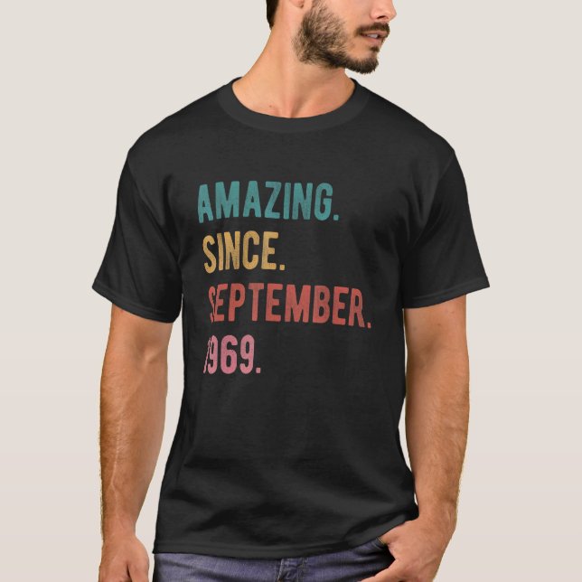 Camiseta 53 años, 53 años, un cumpleaños increíble desde se (Anverso)