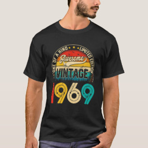 Camiseta 53 Años Bday Vintage 1969 Edición Limitada 53ª