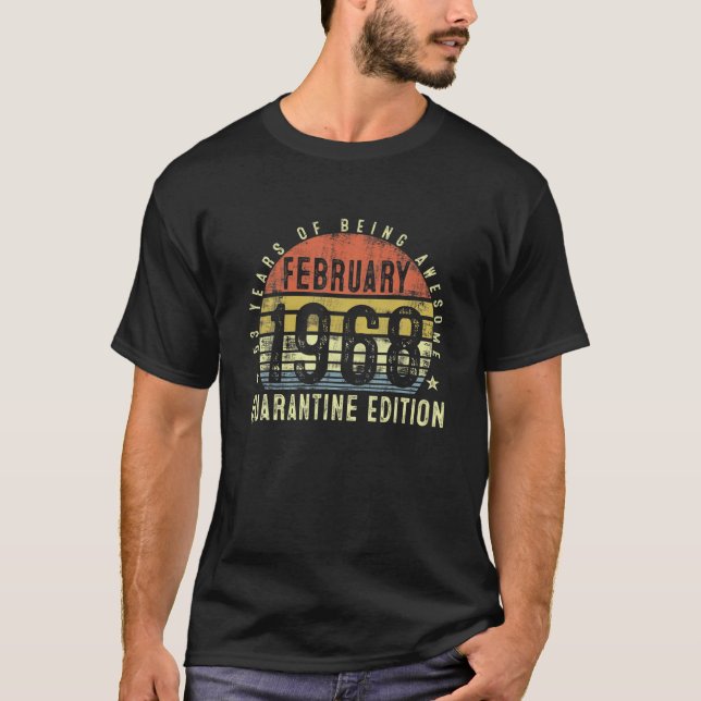 Camiseta 53 Años De Edad 53ª Decoración De Cumpleaños Febre (Anverso)