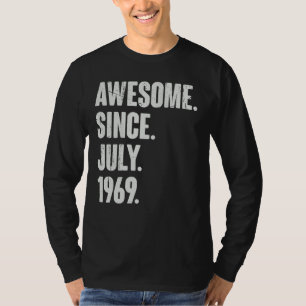 Camiseta 53 años de edad increíble desde julio de 1996