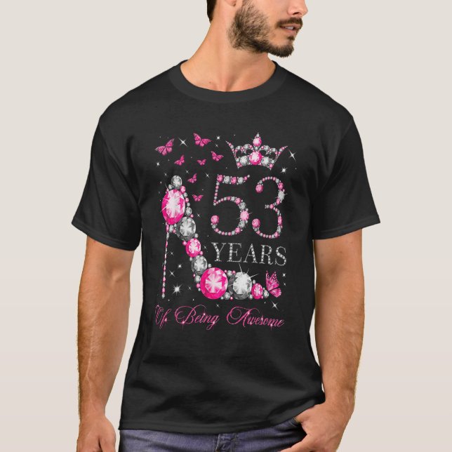 Camiseta 53 Años De Impresionante Diam De 53 Años (Anverso)