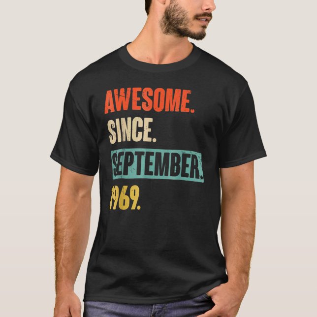 Camiseta 53° cumpleaños de 53 años de edad increíble desde  (Anverso)