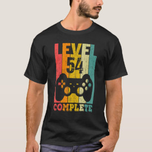 Camiseta 54º Nacimiento Mujeres Hombres Nivel 54 Años 1968