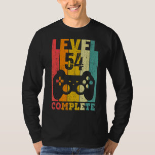 Camiseta 54º Nacimiento Mujeres Hombres Nivel 54 Años 1968
