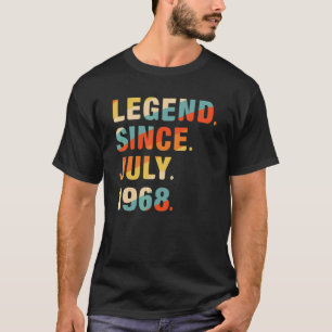 Camiseta 54.ª leyenda de 54 años desde julio de 1968
