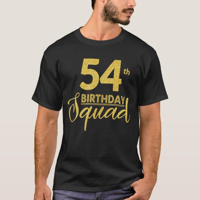 Camiseta 54.º Fiesta de la brigada de cumpleaños Gol amaril (Anverso)