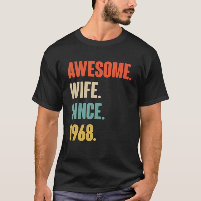 Camiseta 54.º Regalo Aniversario De La Boda Por Su Impresio (Anverso)