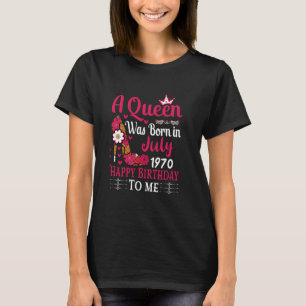 Camiseta 54 Años De Altura, Nació Una Reina El 1 De Julio