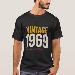 Camiseta 54 Años Vintage 1969 54ª Decoración De Cumpleaños