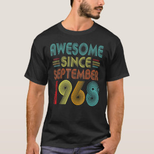 Camiseta 54° cumpleaños de 54 años de edad increíble desde 